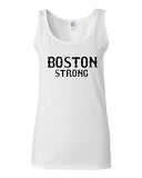 Junior Boston Strong Novelty State Honor Campaign Slogan Graphic Tank Top