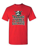 Training To Be A Hooded Vigilante Arrow Comic TV Series DT Adult T-Shirt Tee