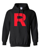Team Rocket "R" Anime Novelty Gift Sweatshirt Hoodies