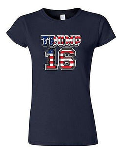 Junior Donald Trump 16 2016 President Election Campaign Support DT T-Shirt Tee