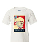 Real Hope Bernie Sanders 2016 Election Vote President DT Youth Kids T-Shirt Tee