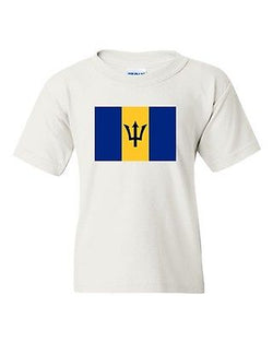 Barbados Country Flag Bridgetown State Nation Patriot DT Youth Kids T-Shirt Tee