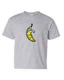 Too Cute To Eat Banana Fruits Sweet Dessert Novelty DT Youth Kids T-Shirt Tee