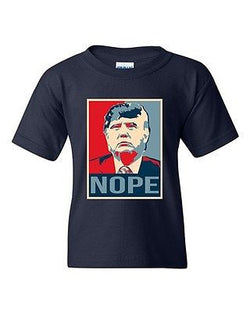 Donald Trump Nope 2016 Vote for President Campaign DT Youth Kids T-Shirt Tee