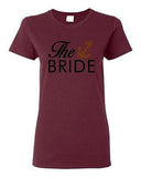 Ladies The Bride Groom Wedding Marriage Bridal Party Funny DT T-Shirt Tee
