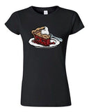 Junior Too Cute To Eat Cherry Pie Sweet Food Dessert Novelty DT T-Shirt Tee