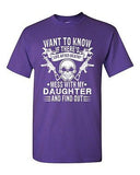 Want To Know If There's Life After Death Father Daughter DT Adult T-Shirt Tee