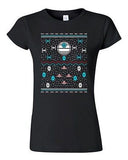 Junior Star Ship Ugly Christmas Comic Space TV Movie Parody Funny DT T-Shirt Tee