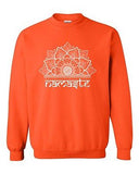 Namaste Namaskar Om Aum Sanskrit Symbol Hindu Funny DT Crewneck Sweatshirt