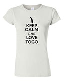 Junior Keep Calm And Love Togo Country Nation Patriotic Novelty T-Shirt Tee