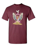 Breast Cancer Angel Girl Bird Tanya Ramsey Artworks Art DT Adult T-Shirts Tee