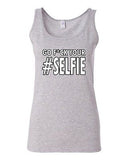 Junior Go F*ck Your Selfie Pic Photo Camera Funny Humor Sleeveless Tank Tops