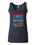 Junior Exercise Gives You Endorphins Make You Happy Funny Sleeveless DT Tank Top