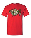Zombie Blowfish Undead Animals Devil Monster Horror Adult DT T-Shirt Tee