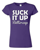 Junior Suck It Up Buttercup Statement Novelty T-Shirt Tee