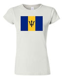 Junior Barbados Country Flag Bridgetown Nation State Patriotic DT T-Shirt Tee