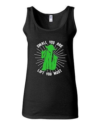 Junior Small You Are Lift You Must Movie Comic Parody DT Sleeveless Tank Tops