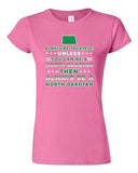 Junior Always Be Yourself Unless You Can Be An North Dakotan Map DT T-Shirt Tee