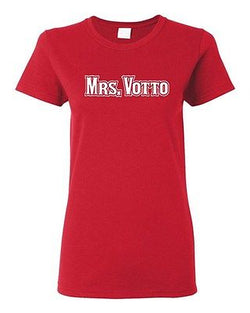 Ladies Mrs. Votto Fan Wear Cincinnati Softball Sports Ball Homerun T-Shirt Tee