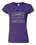 Junior Always Be Yourself Unless You Can Be An South Dakotan Map DT T-Shirt Tee