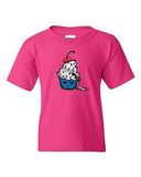 Too Cute To Eat Cupcake Sweet Food Dessert Novelty DT Youth Kids T-Shirt Tee