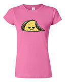Junior Too Cute To Eat Taco Tortillas Food Mexican Dish Novelty DT T-Shirt Tee
