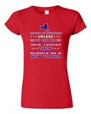 Junior Always Be Yourself Unless You Can Be An New Yorker Map DT T-Shirt Tee
