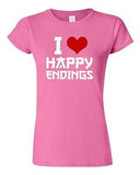 Junior I Love Happy Endings Massage Therapist Relax Funny Humor DT T-Shirt Tee