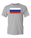 Russia Country Flag Moscow Russian State Nation Patriotic DT Adult T-Shirt Tee