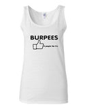 Junior Burpees Zero People Like This Fitness and Exercise Graphic Tank Top