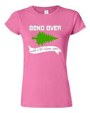 Junior Bend Over I'll Show You Vacation TV Ugly Christmas Funny DT T-Shirt Tee