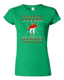 Junior Bling Santa Sweater Cellphone Music Ugly Christmas Funny DT T-Shirt Tee