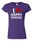 Junior I Love Happy Endings Massage Therapist Relax Funny Humor DT T-Shirt Tee