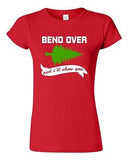 Junior Bend Over I'll Show You Vacation TV Ugly Christmas Funny DT T-Shirt Tee