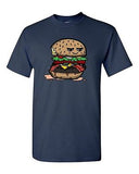 Too Cute To Eat Bacon Cheeseburger Burger Meal Food Novelty Adult DT T-Shirt Tee