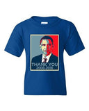 New Thank You President Obama United States America USA DT Youth T-Shirt Tee