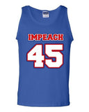 Impeach 45 President Donald USA American Political DT Adult Tank Top