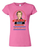 Junior Hillary Is My Homegirl Vote For President 2016 Election DT T-Shirt Tee