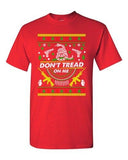 Don't Tread On Me Snake Weapon Gun Gadsden Flag Political Adult DT T-Shirt Tee