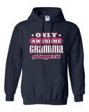 Only Awesome Grandma Get Hugged A Lot Grandmother Family Funny Sweatshirt Hoodie