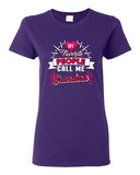 Ladies My Favorite People Call Me Grandma Grandmother Gift Funny DT T-Shirt Tee
