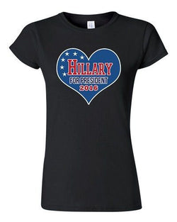 Junior Hillary for President 2016 Love Vote Election Campaign DT T-Shirts Tee