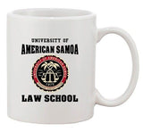 University Of American Samoa Law School Samoan TV DT Ceramic White Coffee Mug