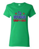 Ladies I'm Deplorable Trump 2016 President Republican Political DT T-Shirt Tee