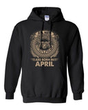 Aries All Men Are Created Equal Best Born In April Funny DT Sweatshirt Hoodie