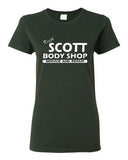 Ladies Keith Scott One Tree Hill Body Shop North Carolina TV Novelty T-Shirt Tee