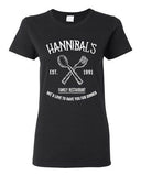 Ladies Hannibals Family Restaurant Love To Have You For Dinner DT T-Shirt Tee