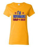 Ladies I'm Deplorable Trump 2016 President Republican Political DT T-Shirt Tee