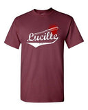 Lucille Bat Blood Zombie Comics TV Parody Adult DT T-Shirt Tee