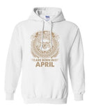 Aries All Men Are Created Equal Best Born In April Funny DT Sweatshirt Hoodie